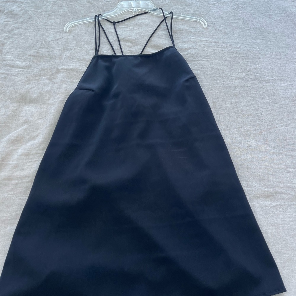 Motel Black Mini Dress